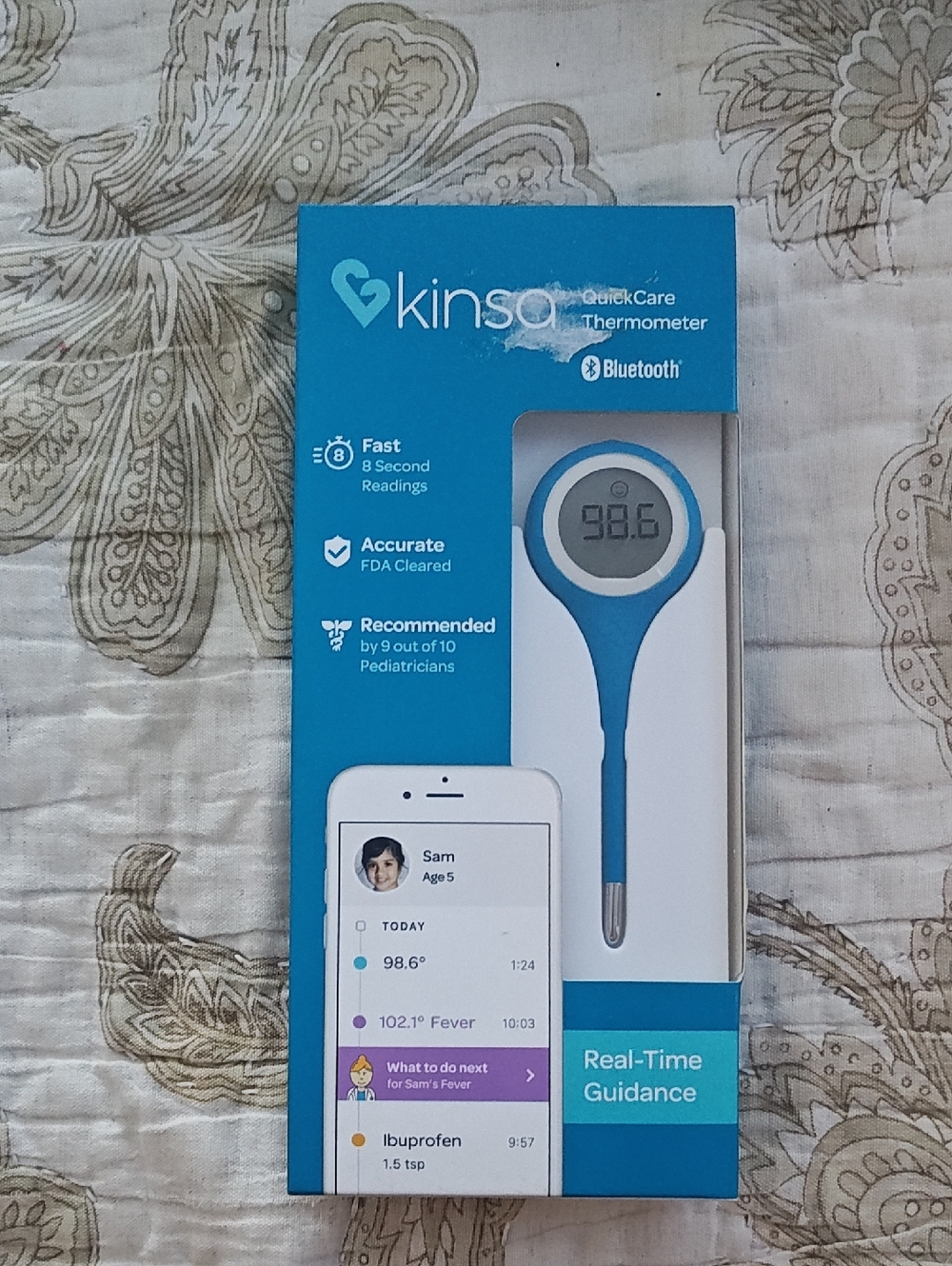 Kinsa Bluetooth Thermometer New